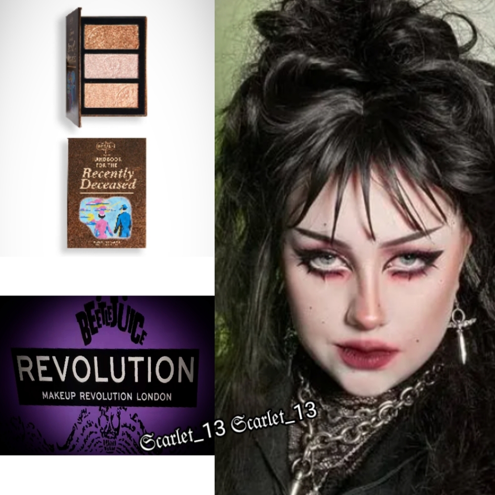 🆕 Beetlejuice × Revolution Limited Edition Highlighter Palette